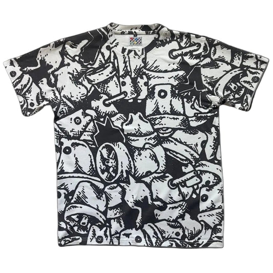 caps T-shirt (White)
