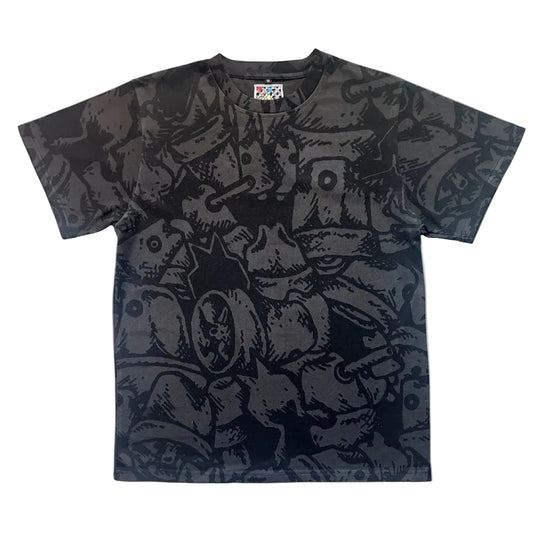 caps T-shirt (Black)