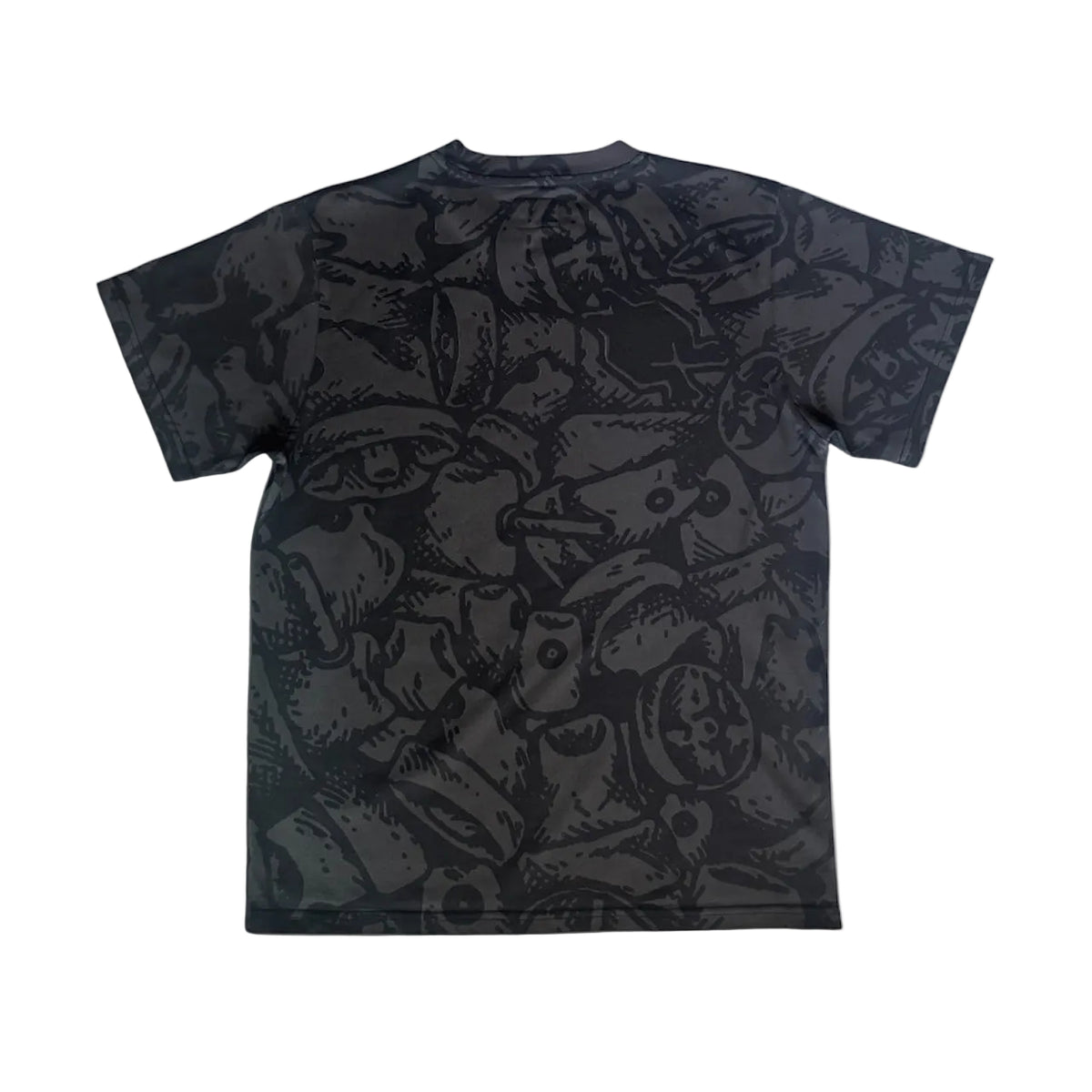caps T-shirt (Black)